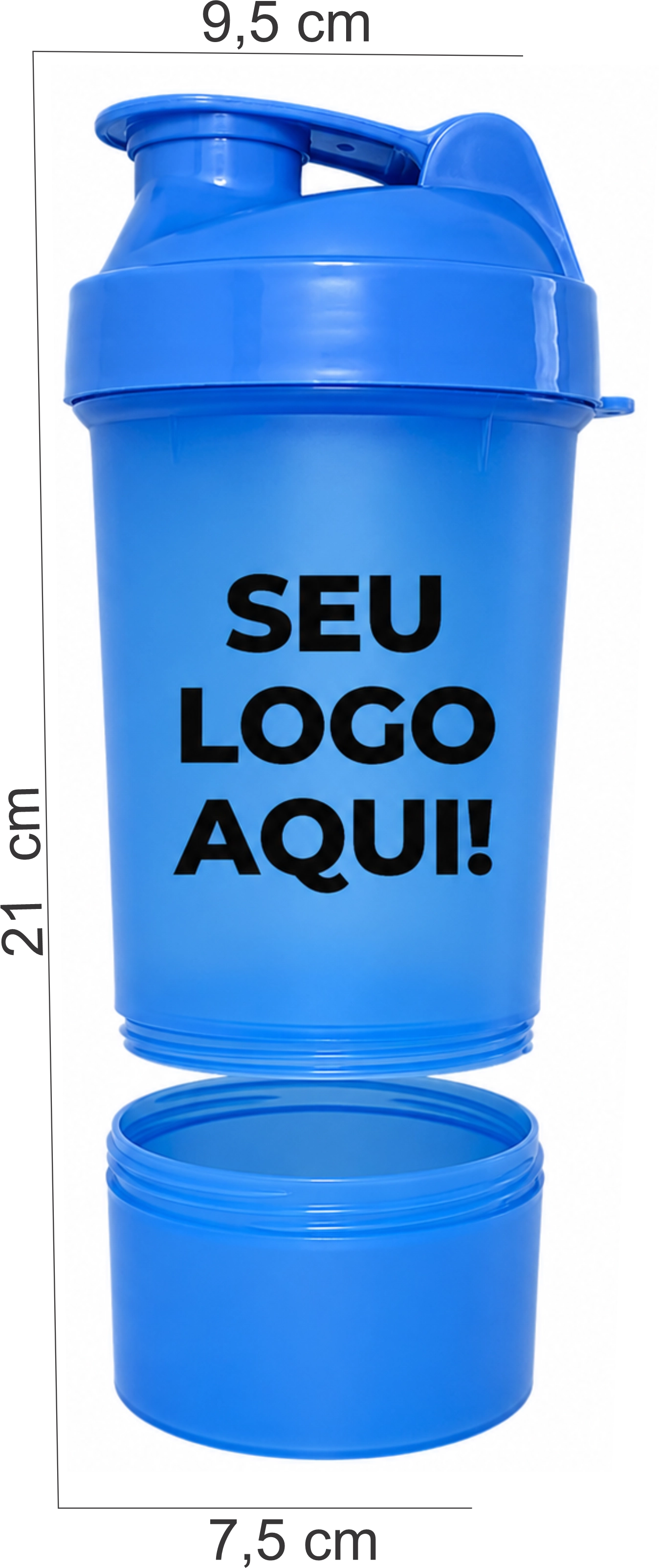 Coqueteleira Duo Pack 500ml Personalizada